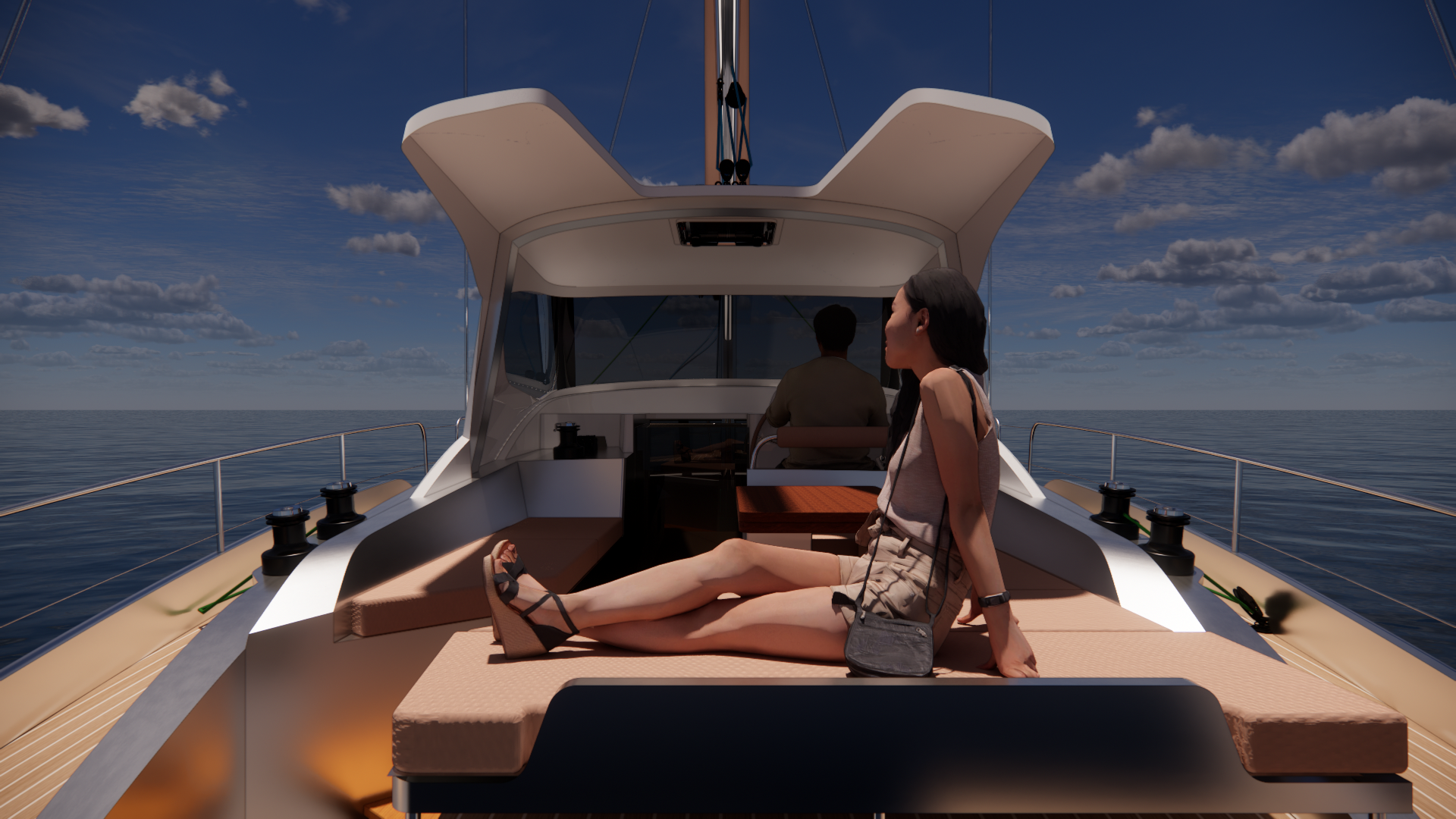 Aura 42 Aura Yachts, Borderless Marine, SV Tonic Leigh Rose